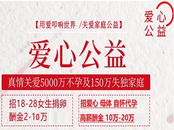 新会捐卵助孕生子 爱心志愿者招募